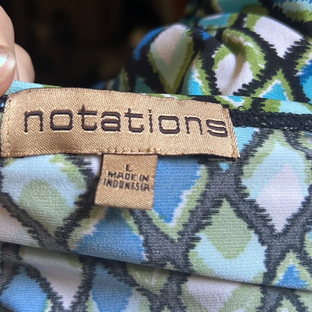 Notations ruffle pullover blouse Large - Picture 5 of 5